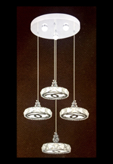 Đèn Thả Thủy Tinh CTT-3043-4